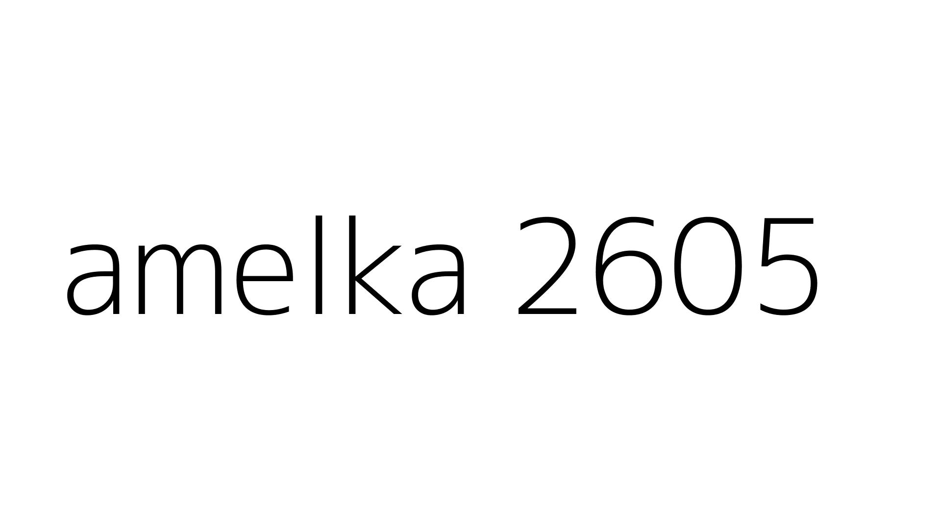 amelka 2605